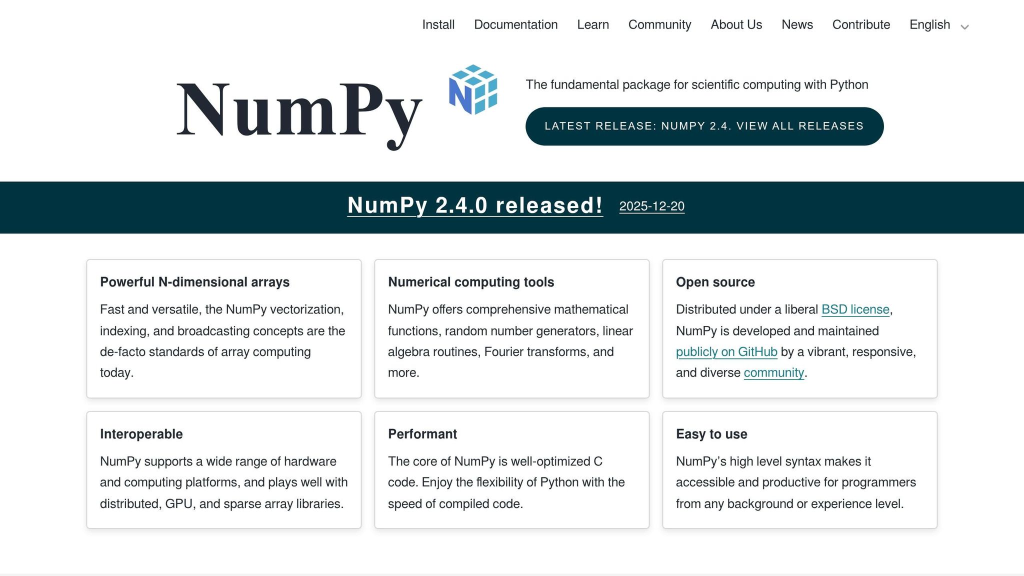 NumPy
